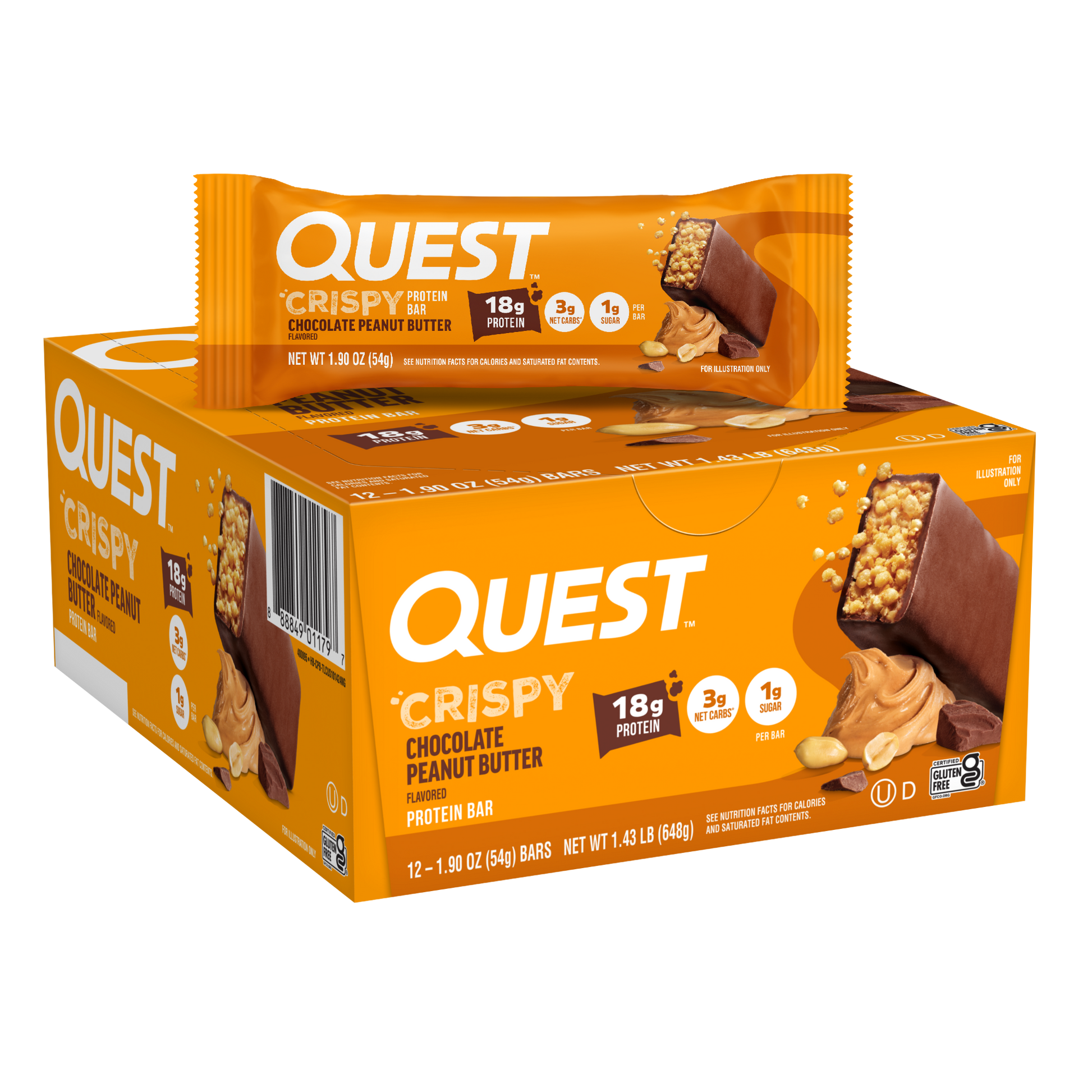 chocolate-peanut-butter-crispy-hero-protein-bars-k1 400095_QN_USA_Pkg_Crispy_ProteinBar_CPB_12ctCarton_3D_Composite_Force.png